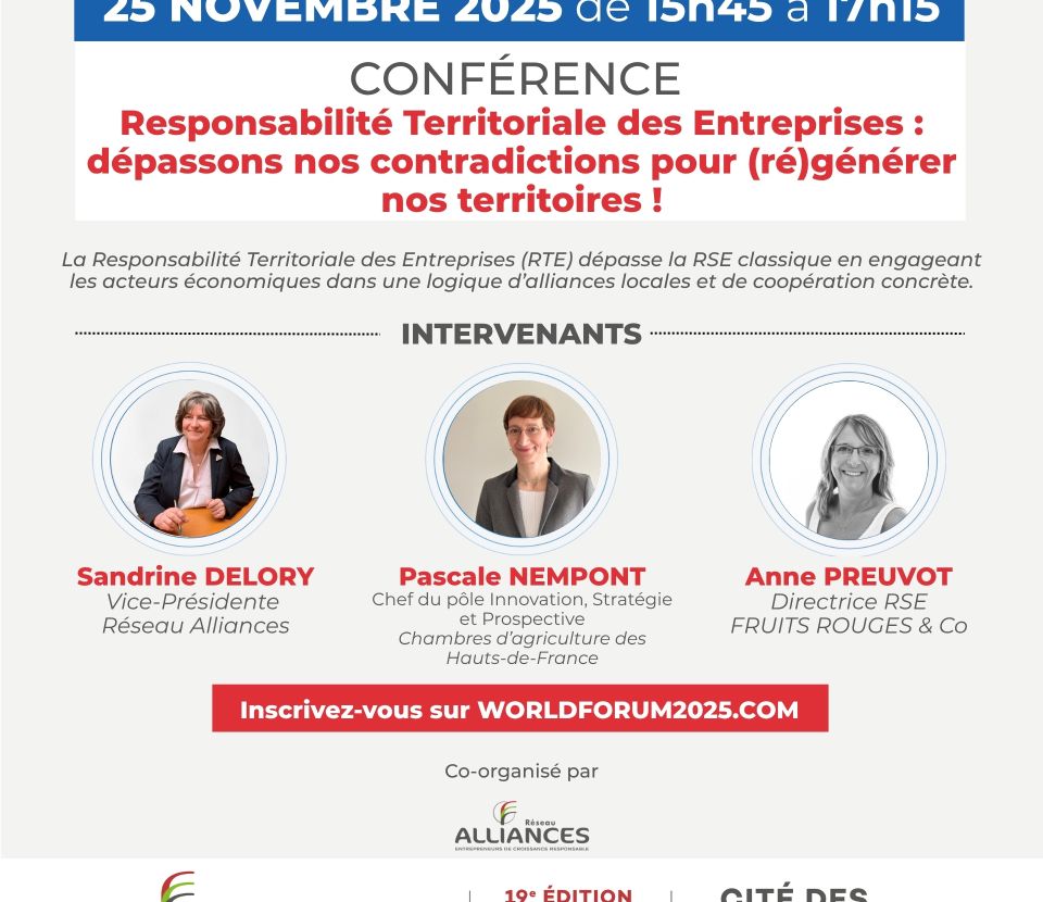 (Ré)Générer nos territoires : poursuivons la dynamique au World Forum