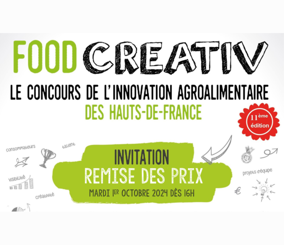 Remise des prix du concours FOOD CREATIV
