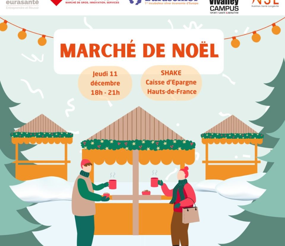 Marché de Noël Eurasanté et Clubster NSL