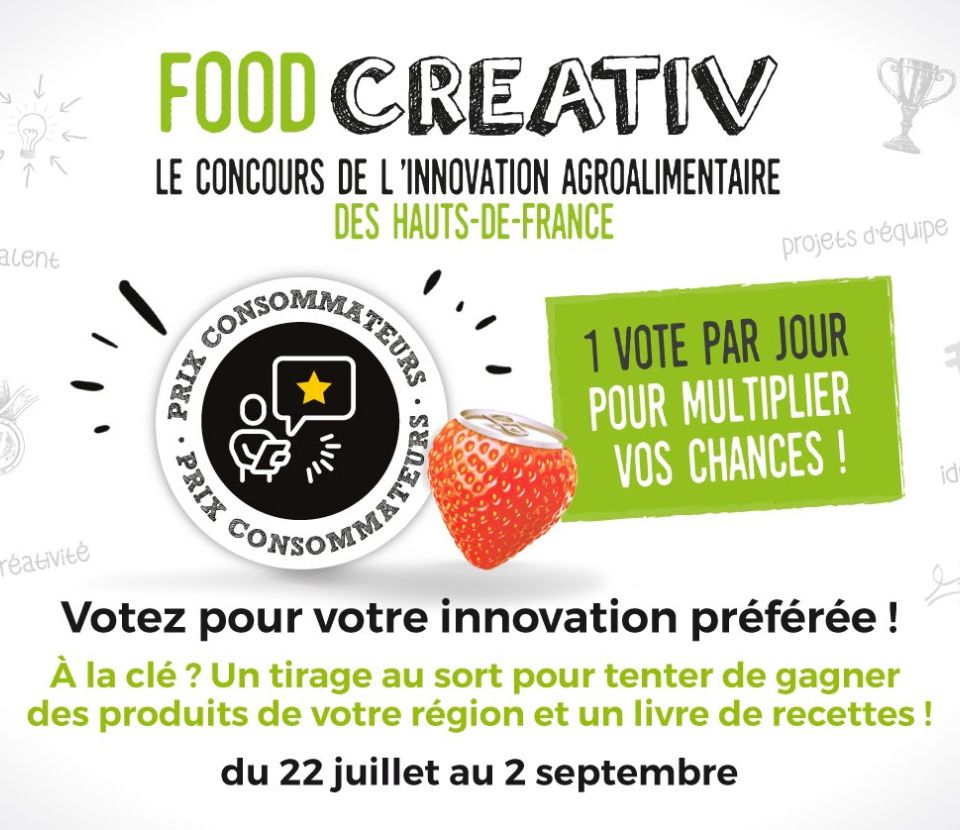 FOOD CREATIV 2022, à vous de voter !