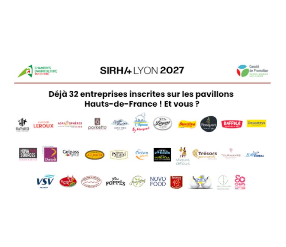 SIRHA LYON 2027 : Déjà 32 entreprises inscrites, pourquoi pas vous ?
