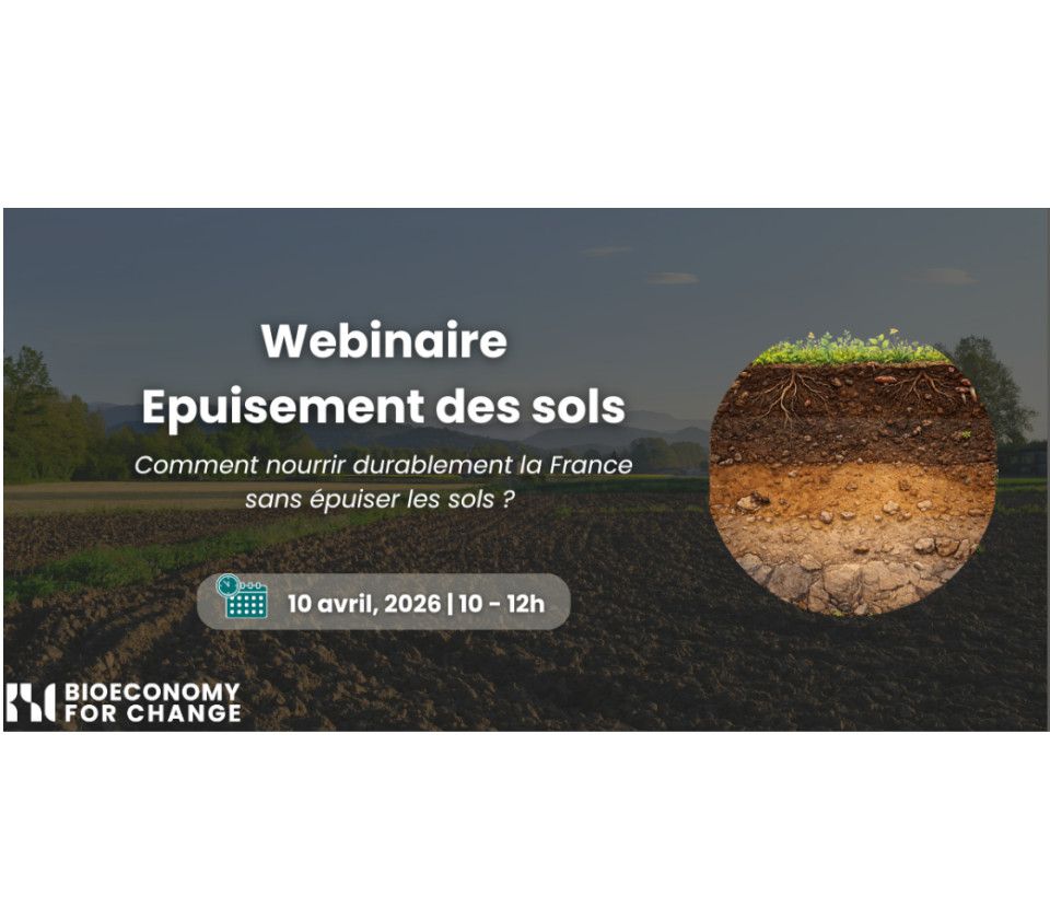 Webinaire Comment nourrir durablement la France sans épuiser les sols ?