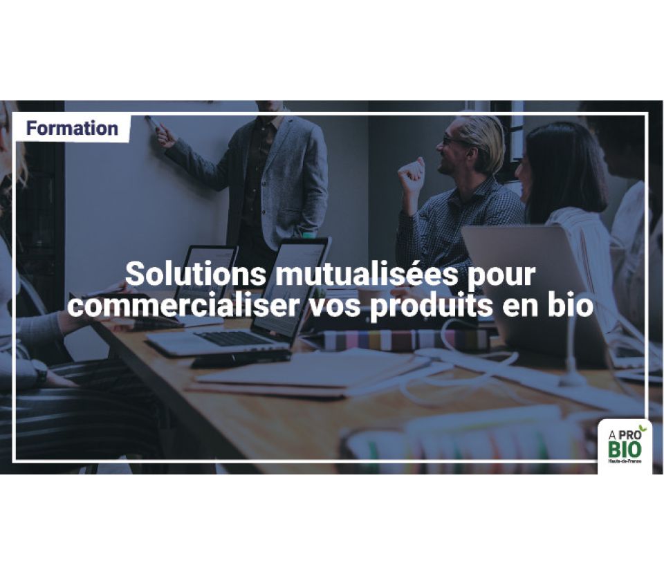 Solutions mutualisées pour commercialiser vos produits en bio